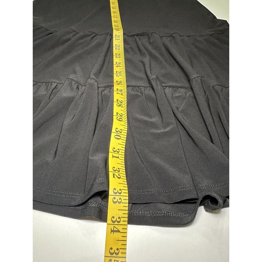 NWT Everlily Black Tank Dress W/ Ruffled Bottom Size L - Picture 4 of 10